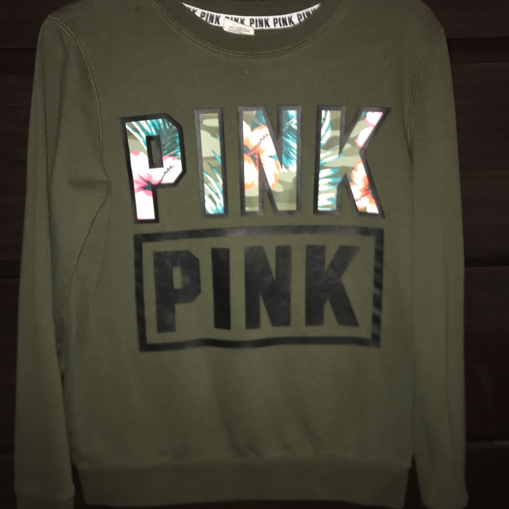 Crew neck PINK sweatshirt